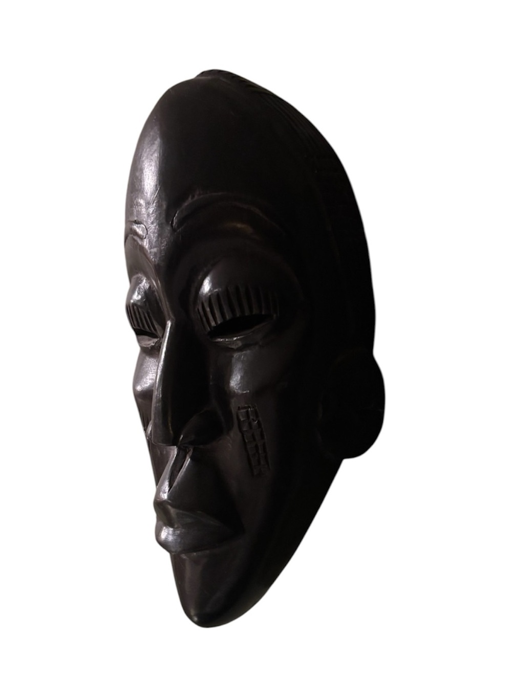 Authentic Handcrafted Hand Carved Wooden Mask from Ghana 🇬🇭 - Picture 2 of 7